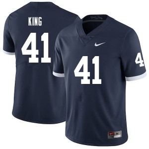 Men's Kobe King Retro Penn State Nittany Lions #41 College Football NCAA Jersey 422577-861