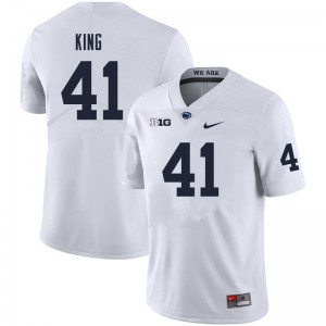 Men Kobe King White Penn State Nittany Lions #41 College Football 2024-25 Jersey 591086-822