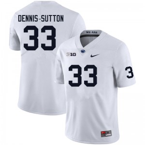 Men Dani Dennis-Sutton White Penn State Nittany Lions #33 College Football 2024 Jersey 203265-903