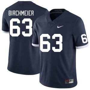Mens Alex Birchmeier Retro Penn State Nittany Lions #63 College Football NCAA Jersey 745735-305
