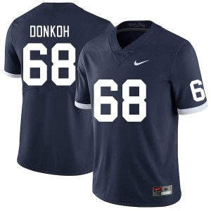 Mens Anthony Donkoh Retro Penn State Nittany Lions #68 College Football 2024-25 Jersey 445965-995