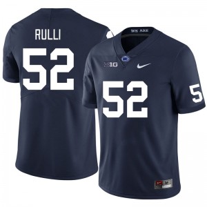Men's Dominic Rulli Navy Penn State Nittany Lions #52 College Football 2024-25 Jersey 841123-121
