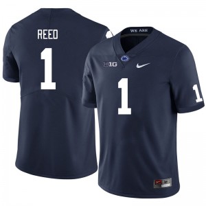 Mens Jaylen Reed Navy Penn State Nittany Lions #1 College Football Alumni Jersey 332882-722