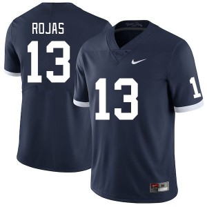 Mens Tony Rojas Retro Penn State Nittany Lions #13 College Football Stitched Jersey 613811-901