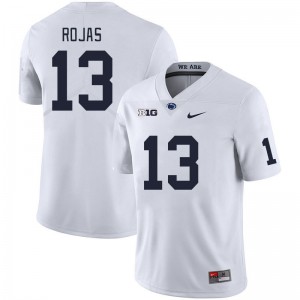 Men's Tony Rojas White Penn State Nittany Lions #13 College Football University Jersey 535702-941