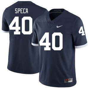 Mens Anthony Speca Retro Penn State Nittany Lions #40 College Football Embroidery Jersey 979274-894