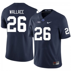 Men Cam Wallace Navy Penn State Nittany Lions #26 College Football Official Jersey 287964-166