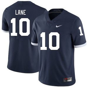 Men's Dejuan Lane Retro Penn State Nittany Lions #10 College Football Embroidery Jersey 916571-661