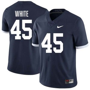 Mens Enai White Retro Navy Penn State Nittany Lions #45 College Football Stitched Jersey 444312-568