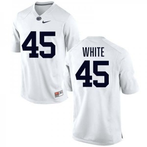 Mens Enai White White Penn State Nittany Lions #45 College Football Stitched Jersey 196940-700