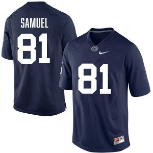 Mens Lyrick Samuel Navy Penn State Nittany Lions #81 College Football Stitched Jersey 714312-938