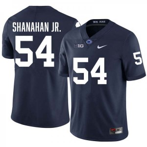 Men's TJ Shanahan Jr. Navy Penn State Nittany Lions #54 College Football Stitched Jersey 858429-914