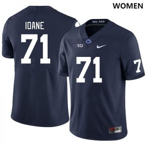 Womens Olaivavega Ioane Navy Penn State Nittany Lions #71 College Football Stitched Jersey 715361-610