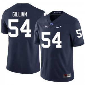 Men's Xavier Gilliam Navy Penn State Nittany Lions #54 College Football 2024-25 Jersey 142180-449