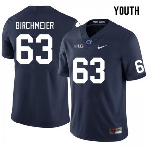 Youth Alex Birchmeier Navy Penn State Nittany Lions #63 College Football Game Jersey 573001-173