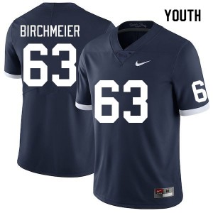 Youth Alex Birchmeier Retro Penn State Nittany Lions #63 College Football Official Jersey 308256-925