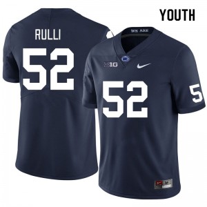 Youth Dominic Rulli Navy Penn State Nittany Lions #52 College Football Replica Jersey 710307-418