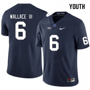 Youth Harrison Wallace III Navy Penn State Nittany Lions #6 College Football NCAA Jersey 210457-965