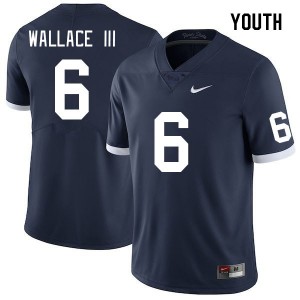 Youth Harrison Wallace III Retro Penn State Nittany Lions #6 College Football Official Jersey 135625-151