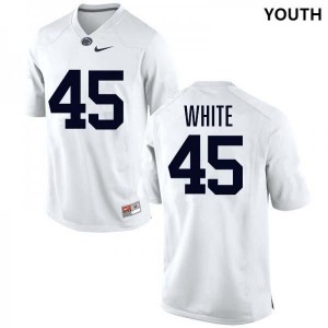 Youth Enai White White Penn State Nittany Lions #45 College Football Stitched Jersey 958754-661