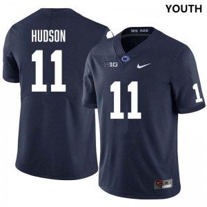 Youth Kyron Hudson Navy Penn State Nittany Lions #11 College Football Stitched Jersey 579748-338