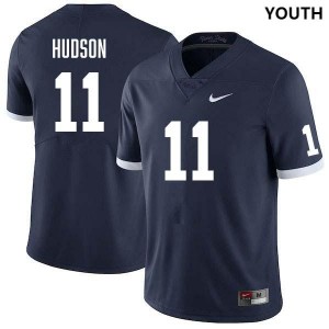 Youth Kyron Hudson Retro Navy Penn State Nittany Lions #11 College Football Stitched Jersey 726602-437