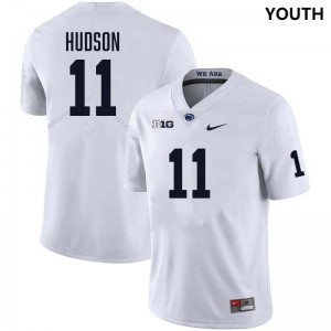 Youth Kyron Hudson White Penn State Nittany Lions #11 College Football Stitched Jersey 703870-566