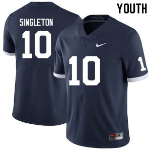 Youth Nicholas Singleton Retro Penn State Nittany Lions #10 College Football NCAA Jersey 710773-909