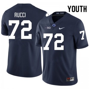 Youth Nolan Rucci Navy Penn State Nittany Lions #72 College Football Official Jersey 306671-519