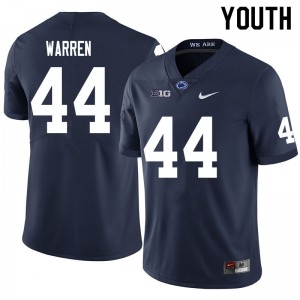 Youth Tyler Warren Navy Penn State Nittany Lions #44 College Football NCAA Jersey 487049-699