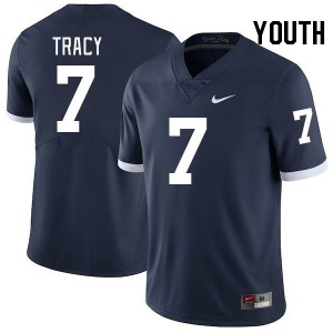 Youth Zion Tracy Retro Penn State Nittany Lions #7 College Football NCAA Jersey 441556-436