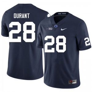 Mens Zane Durant Navy Penn State Nittany Lions #28 College Football 2024-25 Jersey 262995-612