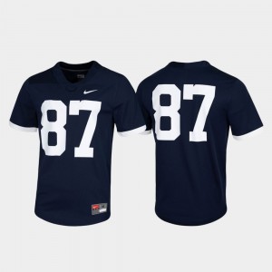 Men's Navy Penn State Nittany Lions #87 Untouchable Game Jersey 417713-921