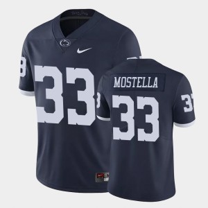 Mens Bryce Mostella Navy Penn State Nittany Lions #33 Limited College Football Jersey 779166-447