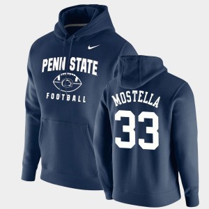 Mens Bryce Mostella Navy Penn State Nittany Lions #33 Oopty Oop Football Pullover Hoodie 393851-441