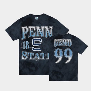 Men's Coziah Izzard Navy Penn State Nittany Lions #99 Vintage Tubular T-Shirt 358423-159