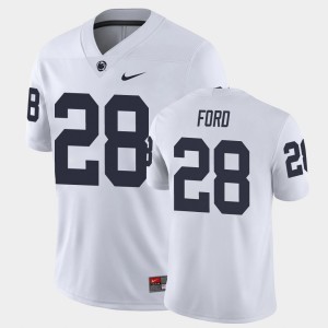 Men Devyn Ford White Penn State Nittany Lions #28 College Football Game Jersey 400825-354