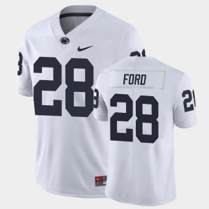 Men's Devyn Ford White Penn State Nittany Lions #28 Limited College Football Jersey 533768-115