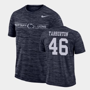 Men Nick Tarburton Navy Penn State Nittany Lions #46 GFX Velocity Sideline Legend Performance T-Shirt 620102-630