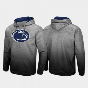 Men Heathered Gray Penn State Nittany Lions Sitwell Sublimated Pullover Hoodie 464348-106