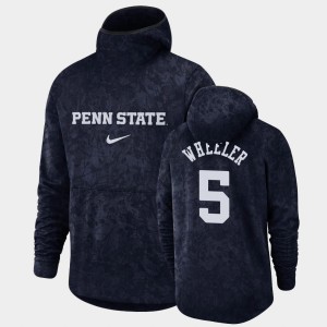 Mens Jamari Wheeler Navy Penn State Nittany Lions #5 Basketball Spotlight Pullover Team Logo Hoodie 588937-163