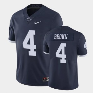 Men's Journey Brown Navy Penn State Nittany Lions #4 Limited College Football Jersey 996606-827