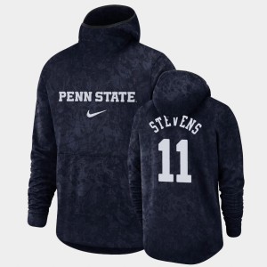 Men's Lamar Stevens Navy Penn State Nittany Lions #11 Basketball Spotlight Pullover Team Logo Hoodie 224529-362