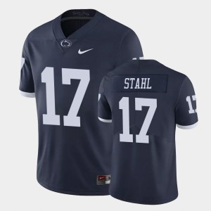 Men's Mason Stahl Navy Penn State Nittany Lions #17 Limited College Football Jersey 247603-397