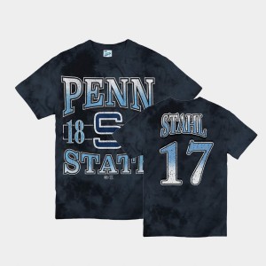 Men Mason Stahl Navy Penn State Nittany Lions #17 Vintage Tubular T-Shirt 590818-656