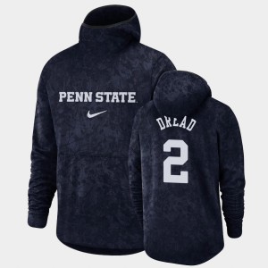 Mens Myles Dread Navy Penn State Nittany Lions #2 Basketball Spotlight Pullover Team Logo Hoodie 767182-979