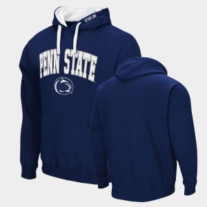 Men's Navy Penn State Nittany Lions Arch & Logo 2.0 Pullover Hoodie 422280-629