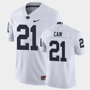 Men Noah Cain White Penn State Nittany Lions #21 Limited College Football Jersey 798289-350