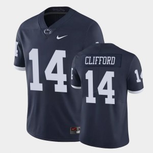 Men Sean Clifford Navy Penn State Nittany Lions #14 Limited College Football Jersey 266008-201