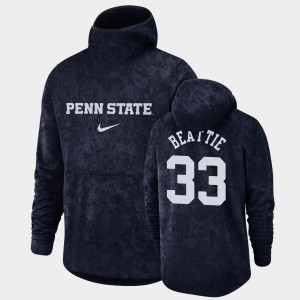 Men Stephen Beattie Navy Penn State Nittany Lions #33 Basketball Spotlight Pullover Team Logo Hoodie 817333-728
